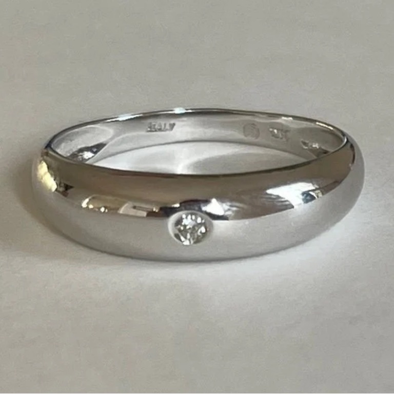14k Diamond Solid Gold Ring